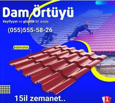 Metal dam örtükləri