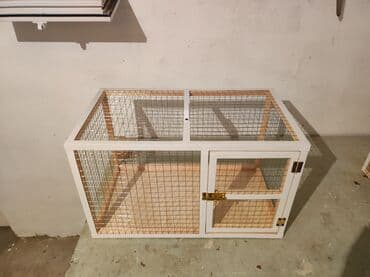 ag dovsan: Dovşan,cücə,pişik,hamster,quş ve s kimi ev heyvanlari üçün qəfəsler — 2