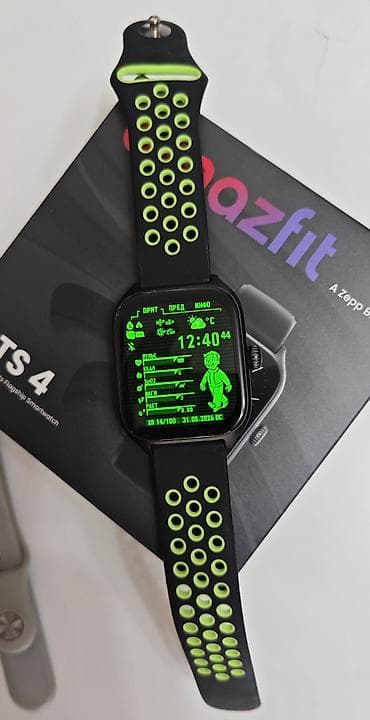 smart saat honor: İşlənmiş, Smart saat, Amazfit, Suya davamlı, rəng - Qara — 1