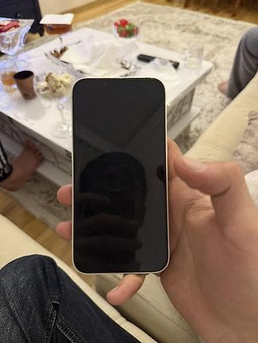 IPhone 13, 128 GB, Ağ, Simsiz şarj, Face ID, Sənədlərlə