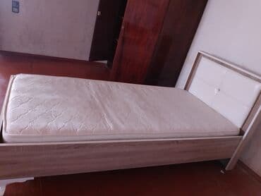 2 ci el yataq: İşlənmiş, Təknəfərlik çarpayı, Bazasız, Matras ilə, Siyirməsiz — 3