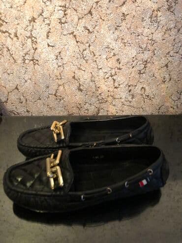 parça mokasinlər: Ölçü: 38, rəng - Qara, Yeni — 1