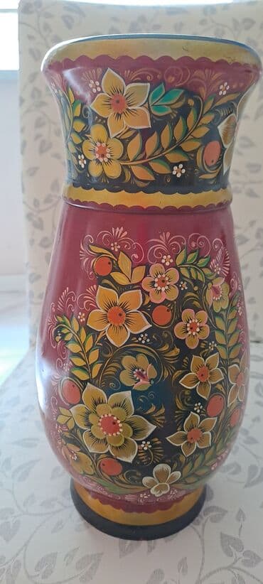 ваза напольная керамическая высокая: Одна ваза — 1