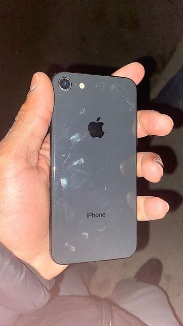 IPhone 8, 64 GB, Qara, Barmaq izi