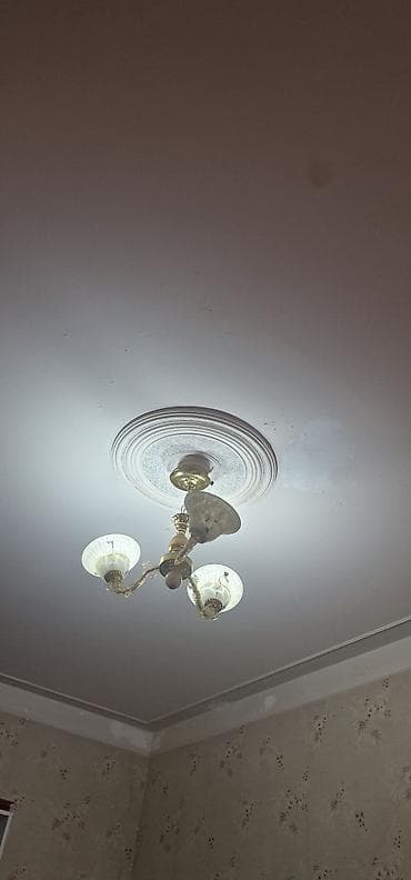 bag isiqlari: Çılçıraq, 3 lampa, Metal — 2