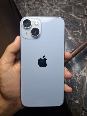 ayfon 14 ikinci əl: IPhone 14, 128 GB, Göy, Face ID — 1