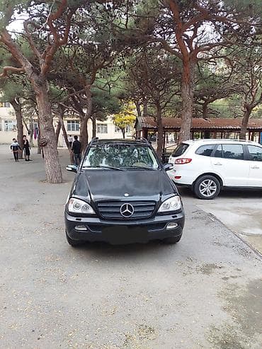 Nəqliyyat: Mercedes-Benz M-Class (W163) SUV - Kuzov: 5 qapılı, qara rəng - — 6