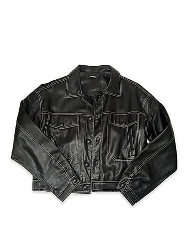 deri jaket: ​📢 Hestovr Vilo qara dəri gödəkçə ​Ölçü (Razmer): L ​Vəziyyəti: 2 — 1
