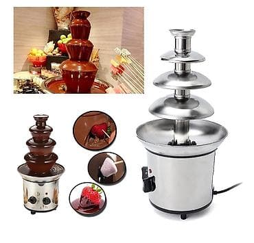 Avadanlığın icarəsi: Şokolad fəvvarəsi – tədbirlər və desert masaları üçün ideal aparat — 2