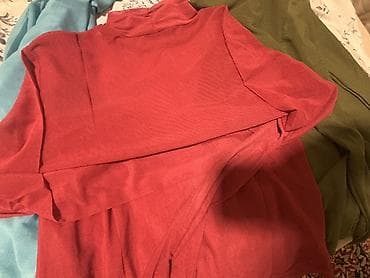 3u birlikde 10m Rəngli naxışlı trikotaj sviter - Model: dairəvi