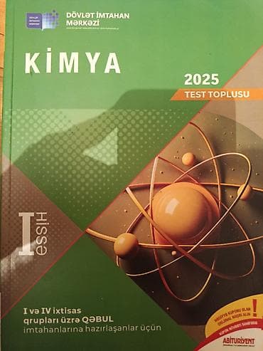 biostat aptek: Kimya test toplusu 1ci hissə — 1
