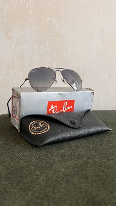polaroid eynəklər: Солнцезащитные очки, Ray-Ban, Б/у — 1