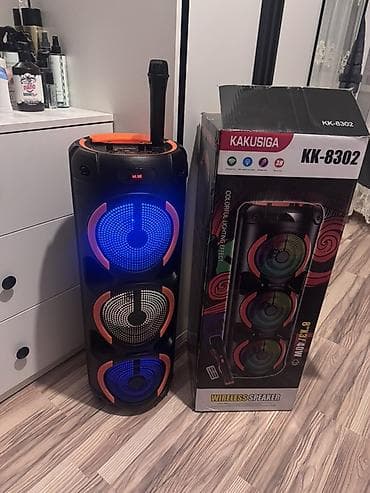 Elektronika: Kakusiga KK-8302 portativ səsgücləndirici - Simsiz/Wireless Speaker - — 4