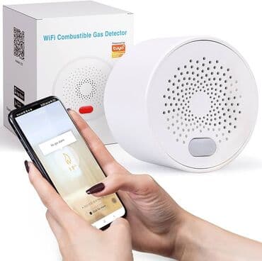 qaz dedektor: Wifi qaz detektoru siqnallı təbii yanan qaz detektoru ağıllı ev üçün — 1