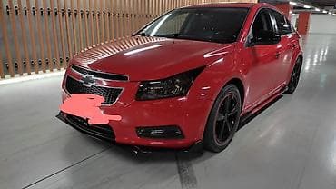 aka masin: Chevrolet Cruze LT – idman üslublu sedan - Kuzov: parlaq qırmızı — 9