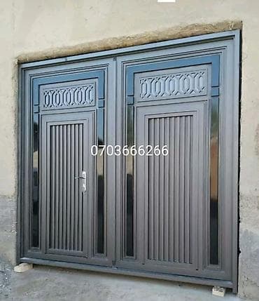 Darvazalar və aksesuarlar: Dəmir Həyət darvazası, Mexaniki, Qapı ilə, Kredit yoxdur, Pulsuz quraşdırma — 2