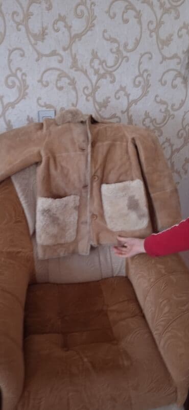 женские шлепанцы с мехом: Təbii kürk az istifadə olunub ölçüsü 38iki tərəfli istifadə oluna — 2