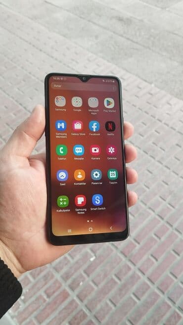 samsung telefon qiymətləri: Samsung Galaxy A20, 32 GB, rəng - Qara, Barmaq izi — 1