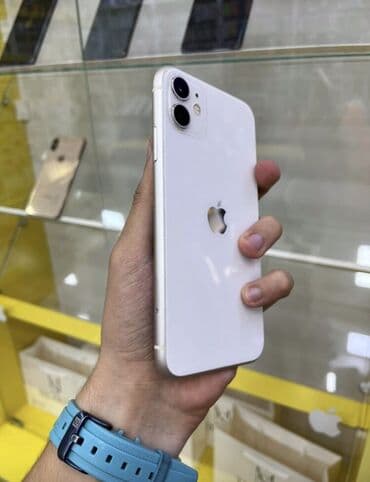 tecno spark go 1 qiyməti: IPhone 11, 128 GB, Ağ, Face ID — 2