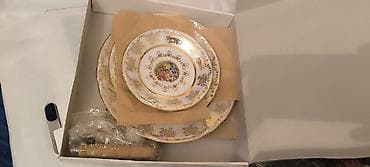 Nahar dəsti, rəng - Ağ, Farfor