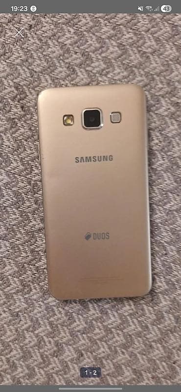 2 ci el iphone 11 pro max: Samsung Galaxy A3, 16 GB, rəng - Qızılı, İki sim kartlı — 3