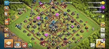 Clash of Clans hesabı – Asıl Kənd - Bələdiyyə binası: TH13 (mavi
