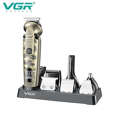 VGR 103 - Trimmer dəsti 8in1 IPX6 6000RPM 1200mAh TYPC . Qiyməti — 2
