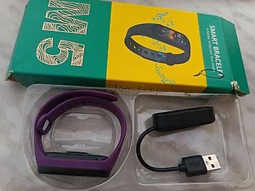 omeqa saat: Smart qolbaq, Smart, Bildirişlər, rəng - Bənövşəyi — 1