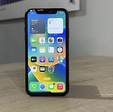 Telefon ehtiyat hissələri: IPhone 11, 128 GB, Qara, Face ID — 1