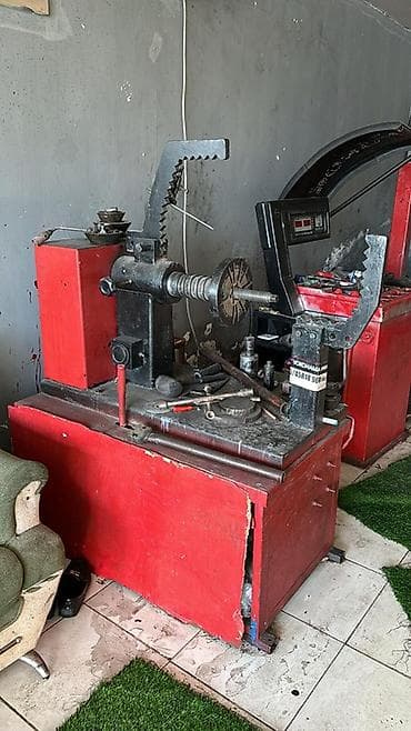 Avtoservis avadanlıqları: Avtomobil disklərinin düzəldilməsi üçün torna/stend avadanlığı - Növ — 1