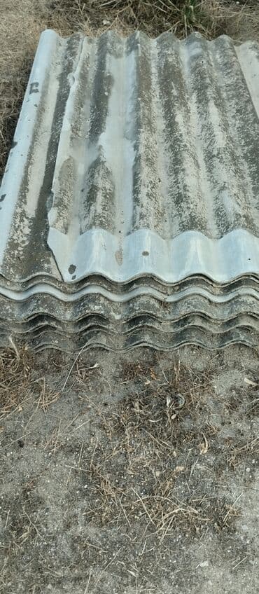 işlənmiş şiferlər: Şifer, Plastik, İşlənmiş, Ünvandan götürmə, Zəmanətsiz, Kredit yoxdur — 1