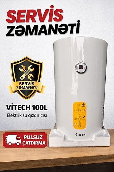 Ariston 100 l, Yeni, Kredit yoxdur, Pulsuz çatdırılma, Rayonlara çatdırılma