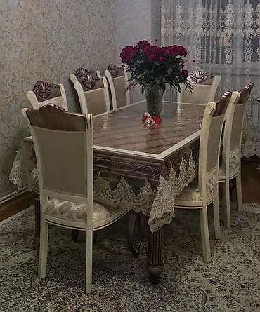 mebel alan: Kamplekt satılır 3-lü əla vəzyiyyətdədir 5.500 e alınıb.Pul lazımdır — 1