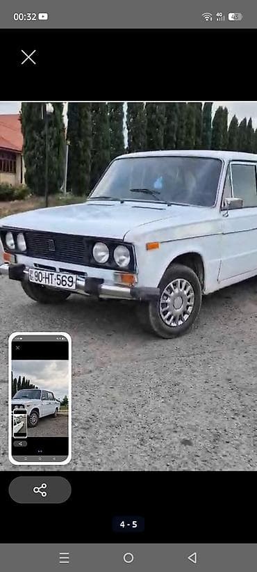lada masin: VAZ (LADA) 2106: 1.6 l | 1987 il Sedan — 2