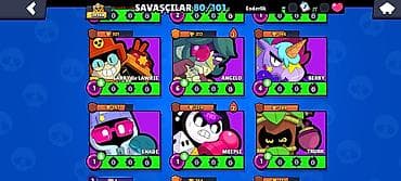 аренда дачи с бассейном: Brawl Stars hesabı – yüksək inkişaflı və geniş kontentli - Ümumi — 10