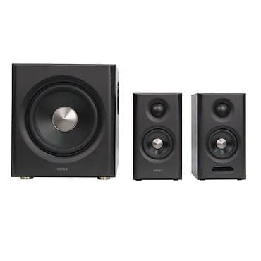 bluetooth mikrofon: Edifier S355DB Walnut ( tünd qəhvəyi ) 2.1 dinamik sistemi. Bu — 3