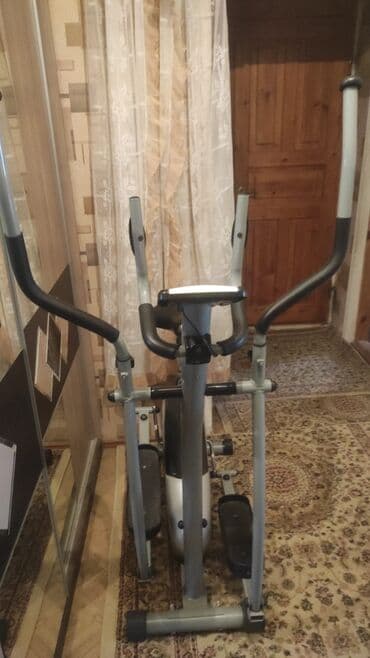 idman ucun qacis aparati: Elliptik trenajor (velotrenajor + stepper kombinasiyası) - Ümumibədən — 1