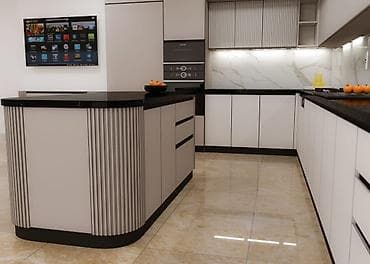 Tata: Sifarişlə mətbəx dəsti, Özü çəkən petlələr, Sadə laminat, Kredit yoxdur, Pulsuz çatdırılma, Rayonlara çatdırılma — 8