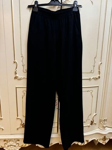 flisli qadın leqqinsləri: Şalvar, Mango, S, XS, rəng - Qara — 3