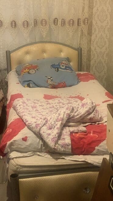 кровать односпальная купить: Oğlan və qız üçün, İşlənmiş, Çarpayı — 1