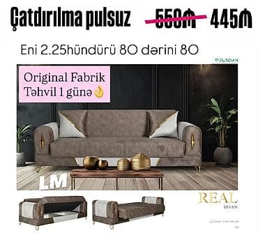 divanla: Di̇van-kravat, Açılan, Bazalı, Parça, Pulsuz çatdırılma — 1