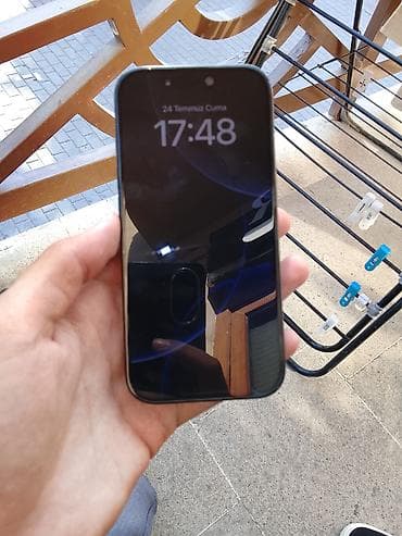 IPhone 16 Pro, 128 GB, Black Titanium, Simsiz şarj, Face ID — 2