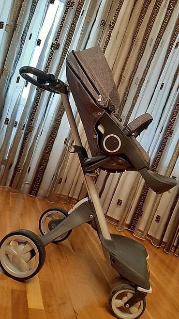 Аксессуары для колясок: Stokke kolyaska, seliqeli islenib, iki dene başligi (lulka) var, biri — 1