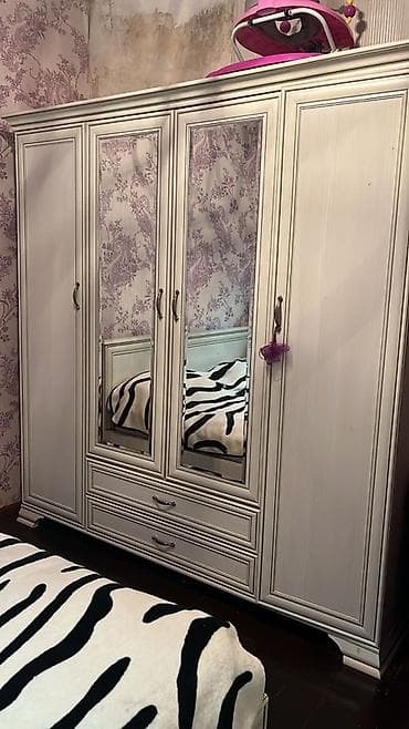 10 min manata evler: İkinəfərlik çarpayı, Dolab — 2