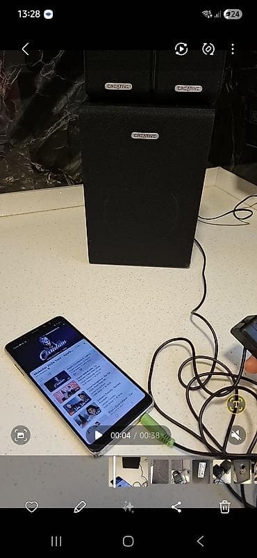 TV və video: İşlənmiş Creative Kolonka, Növ - Kompüter üçün, rəng - Qara — 9