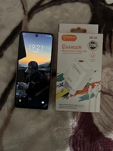 processor core i7: Tecno Spark 10 Pro, 256 GB, rəng - Ağ, Barmaq izi, Face ID — 6