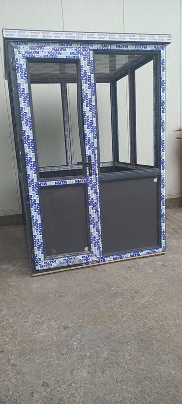 işlenmiş plastik pencereler: Plastik -alüminium-şüşə qapı pəncərə sexi. Kəyfi̇yyətli̇ — 21