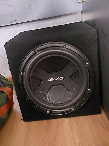 mersedes karobka: Kenwood subwoofer – qutu ilə - Brend/model: Kenwood (12 düym – — 2
