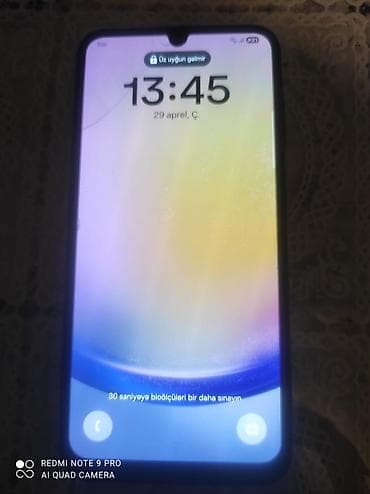 Samsung Galaxy A25, 256 GB, rəng - Göy, Barmaq izi — 2