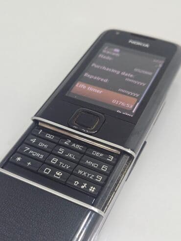 nokia с6 01 бу: Nokia 8, < 2 GB Memory Capacity, rəng - Qara, Düyməli, Zəmanət — 4